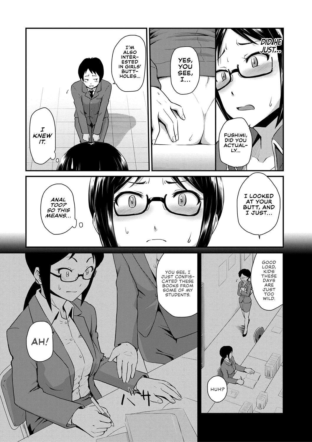 Hentai Manga Comic-I Love Butts.-Read-150